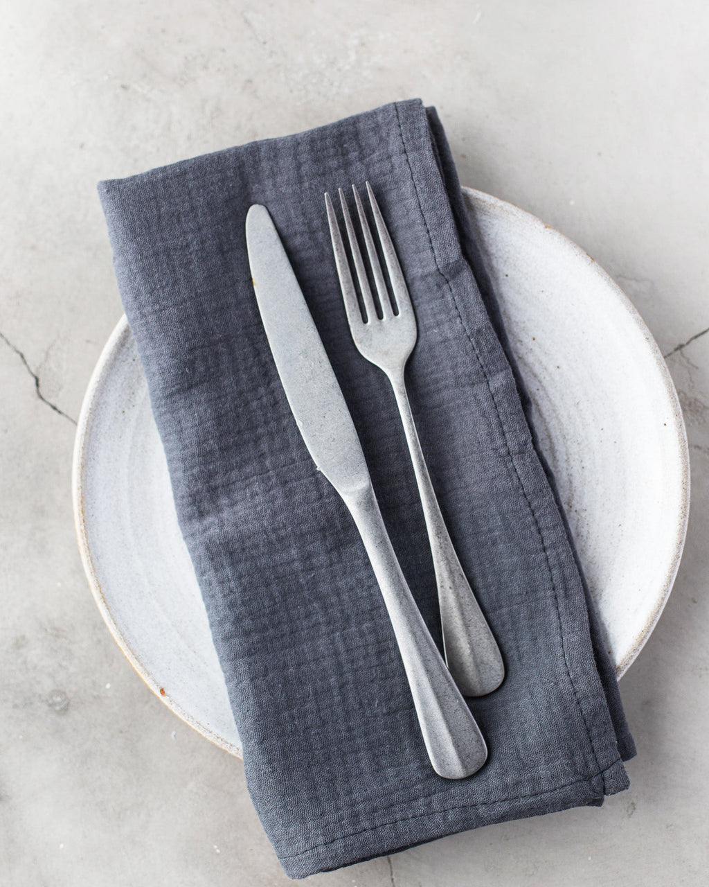 Cotton Crinkle Cloth Napkins, set of four