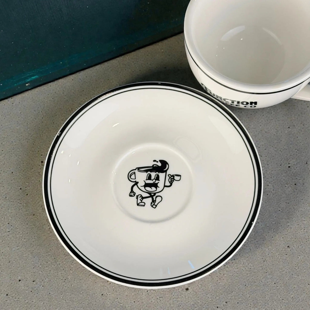 The Signature Function Coffee Co Mug and Saucer Set